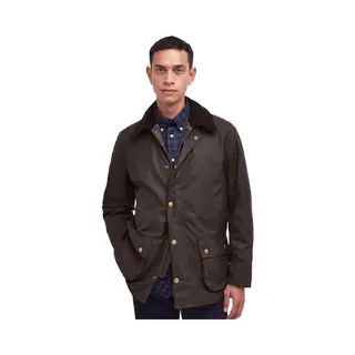 Barbour Ashby Wax Jas Olive - Maat L - Heren - Wax Jassen