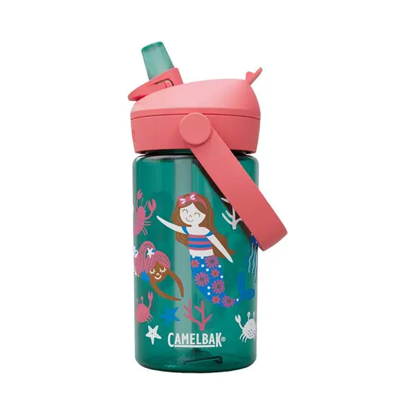 CamelBak Thrive Flip Straw Kids Dagelijks gebruik 400 ml Tritan Groen, Roze thumbnail