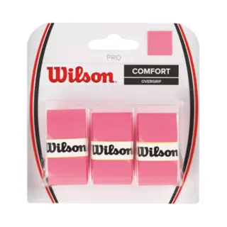 Wilson Pro Comfort Overgrip Roze Tapeâ 3 Stuks