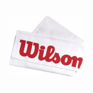 Wilson Court Towel - White/Red, N/A
