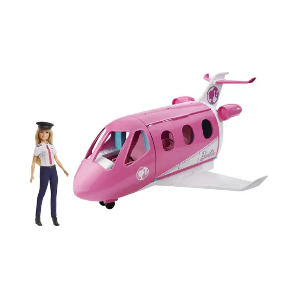 Barbie Dreamhouse Adventures Droomvliegtuig - Pop en Speelset thumbnail