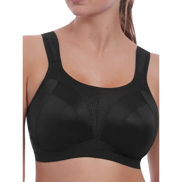 Freya Dynamic Soft Cup Sports Bra In Black thumbnail