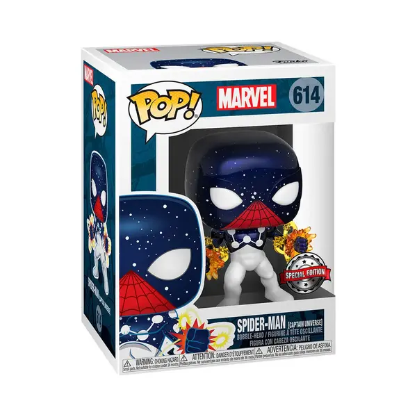 Marvel The Amazing Spider-Man Funko Pop Vinyl, Spider-Man (Captain Universe) thumbnail