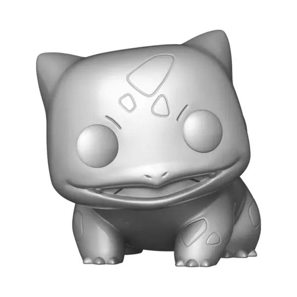 Funko Pokemon Pop! Games Vinyl Figure Bulbasaur Pokemon Silver 25th Anniversary Special Edition thumbnail