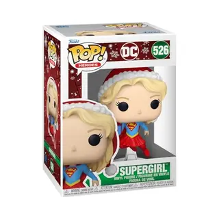 Superman Supergirl (Holiday 24) Vinylfiguur 526 Funko Pop! Meerkleurig