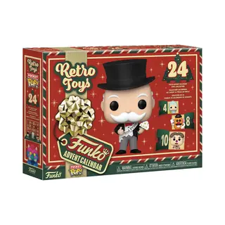 Retro Toys Funko Pop Advent 24-Day Holiday Calender