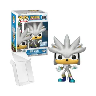Funko Pop! Games, Sonic - Silver (Dglt)(Exc)