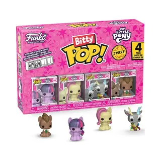 Funko Bitty Pop! - My Little Pony - Twilight Sparkle - Fluttershy - Discord - Dr. Hooves - 4-pack