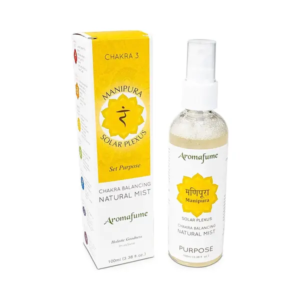Aromafume Natuurlijke Luchtverfrisser Manipura - Zonnevlecht Chakra - Spray - 100ml thumbnail