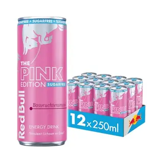 Red Bull - The Pink Edition Wild Berry - Sleekcan - 12x25 Cl - Nl