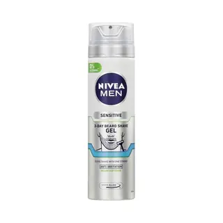 Nivea Men, Scheerschuim + Scheergel, Men Sensitive 3-Day Beard (200 ml, Scheergel)