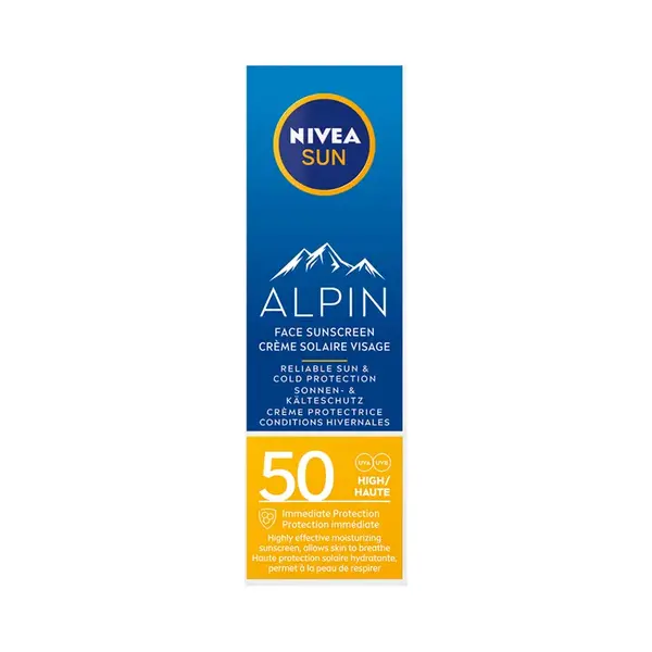 Nivea 9005800341866 sunscreen Sunscreen cream Face 50 Adults thumbnail