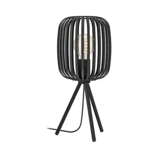 Eglo Romazzina tafellamp E27 40 W Zwart