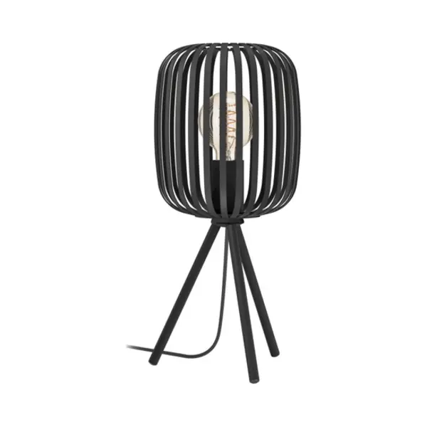 Eglo Romazzina table lamp E27 40 W Black thumbnail