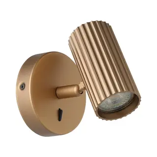 Eglo Portillo Wandlamp - GU10 - 11 Cm - Goud