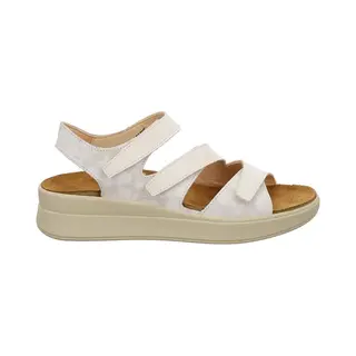 Think! Meggie Lederfutter Damessandalen, Bianco Kombi 1010, 37 Eu