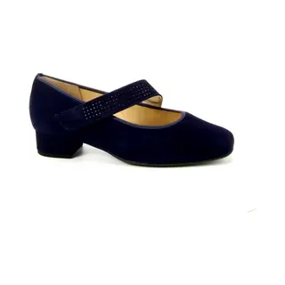 Hassi-A Hassia, 7-302454-3200, Blauwe Brede Bandschoenen
