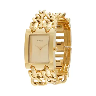 Guess W1117L2 Dames Horloge - Polshorloge - 40 Mm - Goudkleurig