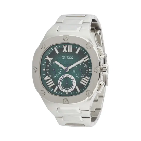 Guess Analoog Horloge Smaragd / Zilver thumbnail
