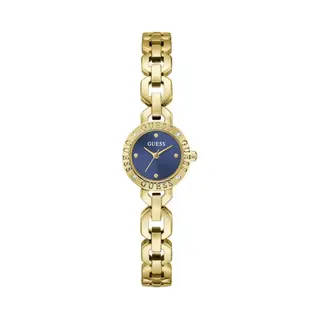 Guess Siren - Dames Horloge - Blauw Met Band