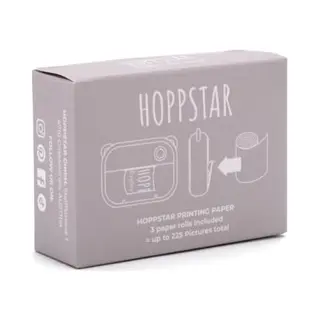 Hoppstar Papierrollen White - Papierrollen Kindercamera Artist