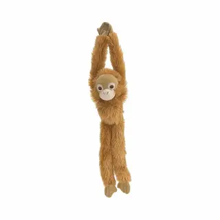 Wild Republic Pluche Bruine Orang Oetan Aap/apen Knuffel 51 Cm - Hangaap Jungledieren Knuffels - Speelgoed Voor Kinderen