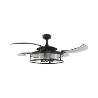 Beacon Lighting Plafondventilator Fanaway Classic Licht Zwart Geruisloos