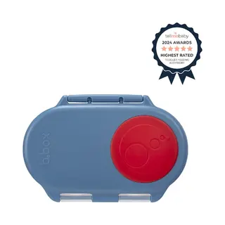 B.box Snackbox - Mini Bentobox Met 2 Lekvrije Vakken - Ideaal Voor Peuters, Lunch & Snacks Voor Kinderen - Voor Een Heel Stuk Fruit - Bpa-vrij