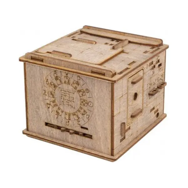 Esc Welt Space Box - Birch Wood Puzzle Box For Teens - 3D Puzzles For Adults - Advanced Wooden Brain Teaser Puzzle For Birthday Party And Family Night thumbnail