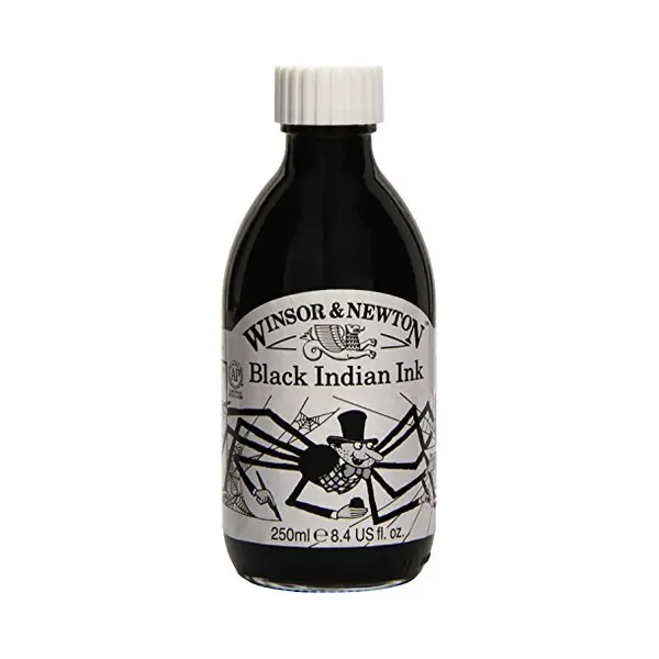 Winsor & Newton 1040030 Drawing Inks - Zeichentusche Für Kalligraphen, Illustratoren, Grafikern, Künstler - Wasserbeständige Farben, thumbnail
