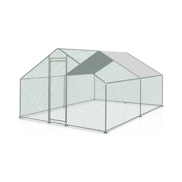 Kippenren Kippenhok Buitenverblijf 3x3x2 M thumbnail