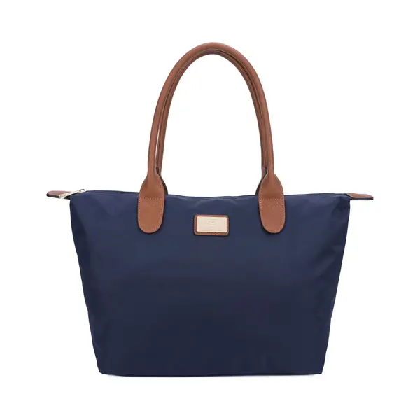 Gallantry - Schooltas - Dames Tas - Schoudertas - Handtas - Shopper - Weekendtas - Boodschappentas - Strandtas - D. Blauw thumbnail