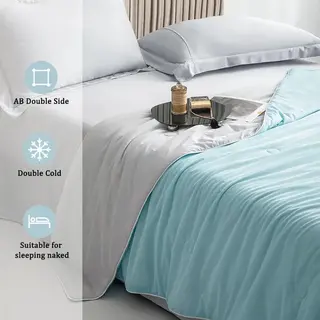 ComfyCribs Koeldeken - 150x200 Cm - Zelfkoelende Deken - Q-max > 0.44 Cooling Blanket - Zomerdekbed - Zomerdeken - Verkoelende Deken Voor Mensen
