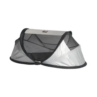 Deryan Travel Cot Baby Luxe babyschaduwtent Polyethyleen Zilver