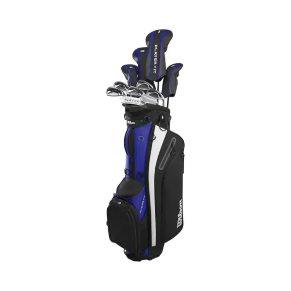Wilson Golf Clubs, Player Fit Complete Set, Incl. Cart Bag Golf Bag, Graphite, For Men thumbnail