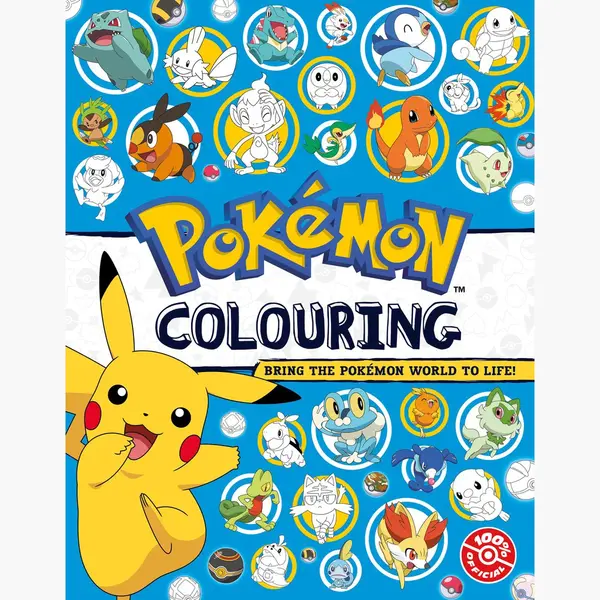 HarperCollins Publishers Pokemon Colouring thumbnail