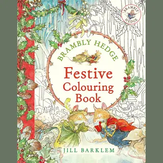 Brambly Hedge, Festive Colouring Book