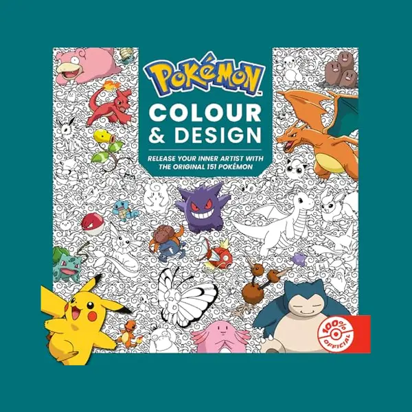 HarperCollins Publishers Pokemon Colour And Design thumbnail