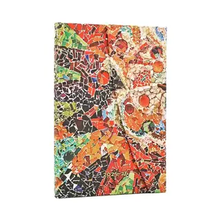 Paperblanks Gaudi`s Sun Mini 18-month Horizontal Hardcover Flexi Dayplanner 2025-2026