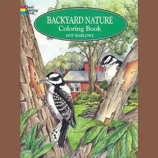 Dover Publications Inc. Backyard Nature Coloring Book
