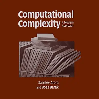 Isbn Computational Complexity: A Modern Approach boek Computers & internet Engels Hardcover 594 pagina's
