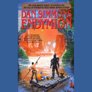 Bantam Books Endymion boek Engels Paperback 562 pagina's
