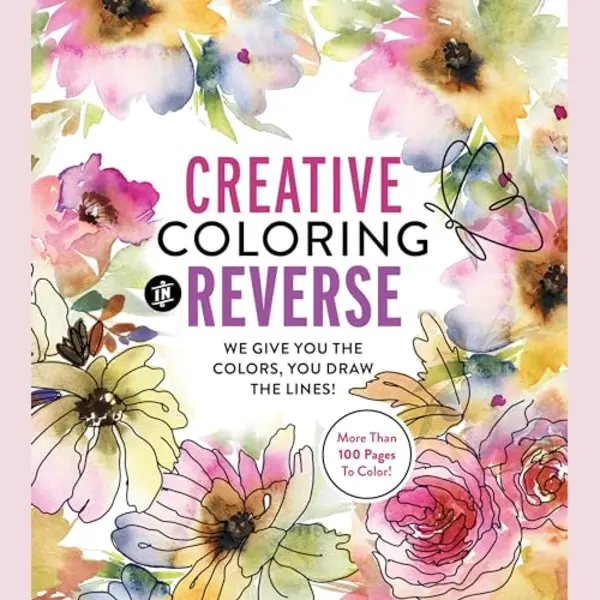 Chartwell Coloring Books- Creative Coloring In Reverse thumbnail