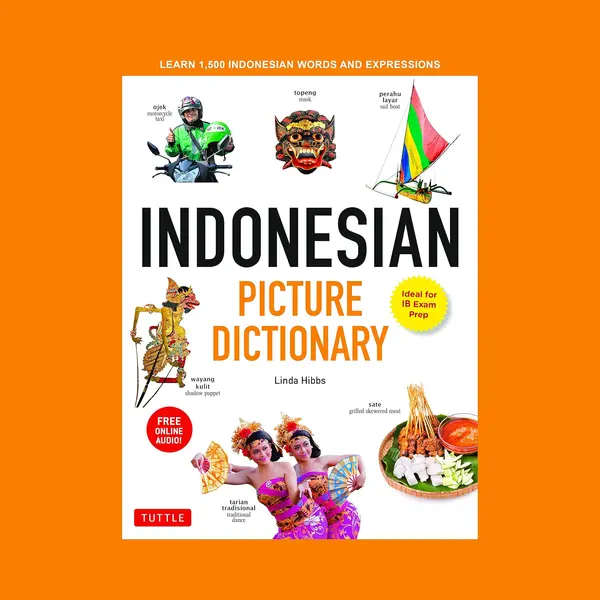 Tuttle Publishing Indonesian Picture Dictionary , Learn 1, 500 Indonesian Words And Expressions (Ideal For Ib Exam Prep; Includes Online Audio) thumbnail