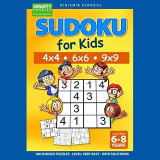 Sudoku For Kids 4x4 - 6x6 - 9x9 180 Sudoku Puzzles - Level