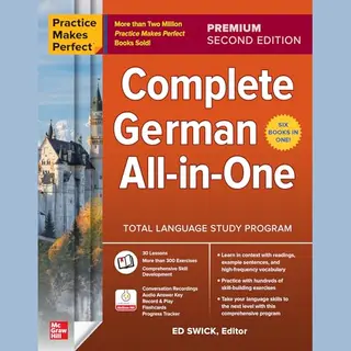 McGraw-Hill Education Practice Makes Perfect, Complete German All-in-One, Premium Second Edition