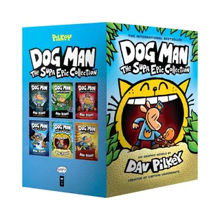 Dog Man 1-6, The Supa Epic Collection, From The Creator Of Captain Underpants