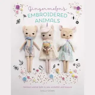 Gingermelon's Embroidered Animals