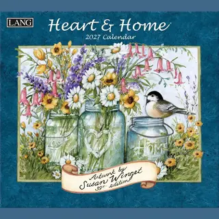 Lang Heart & Home 2027 Kalender Susan Winget