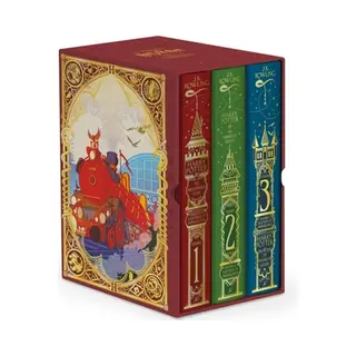 Bloomsbury Publishing Plc Harry Potter 1-3 Box Set, MinaLima Edition